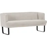GUTMANN FACTORY Couch Polyester 2-Sitzer Weiß