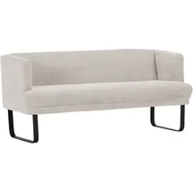 GUTMANN FACTORY Couch Polyester 2-Sitzer Weiß