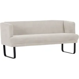 GUTMANN FACTORY Couch Polyester 2-Sitzer Weiß