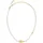 Lacoste Perlenkette MATCHPOINT Gelb/Goldfarben/Weiß Edelstahl