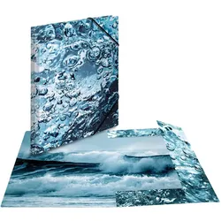 HERMA Sammelmappe Nature  DIN A4 Water