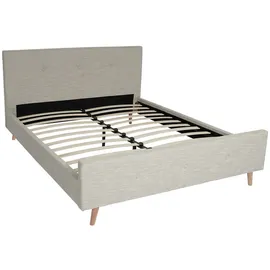 Mendler HWC-J98 160 x 200 cm Creme-Beige