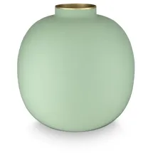 Pip Studio Matt Bright Green Vase Metal 23cm