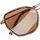 LASCANA Sonnenbrille LASCANA, Damen, braun (braun, schwarz), Sonnenbrillen Sonnenbrille, Trendy Sonnenbrille mit UV Schutz, Damenbrille, Sonnenschutz