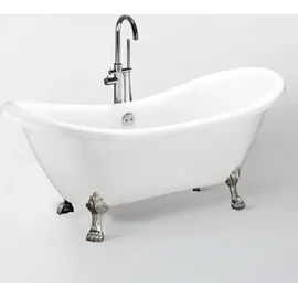 Home Deluxe Fama freistehende Badewanne 74 x 176 cm