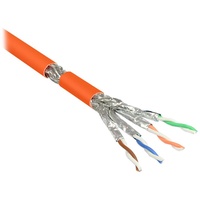 Good Connections Cat.7 50m Netzwerkkabel orange, S/FTP, (S-STP)