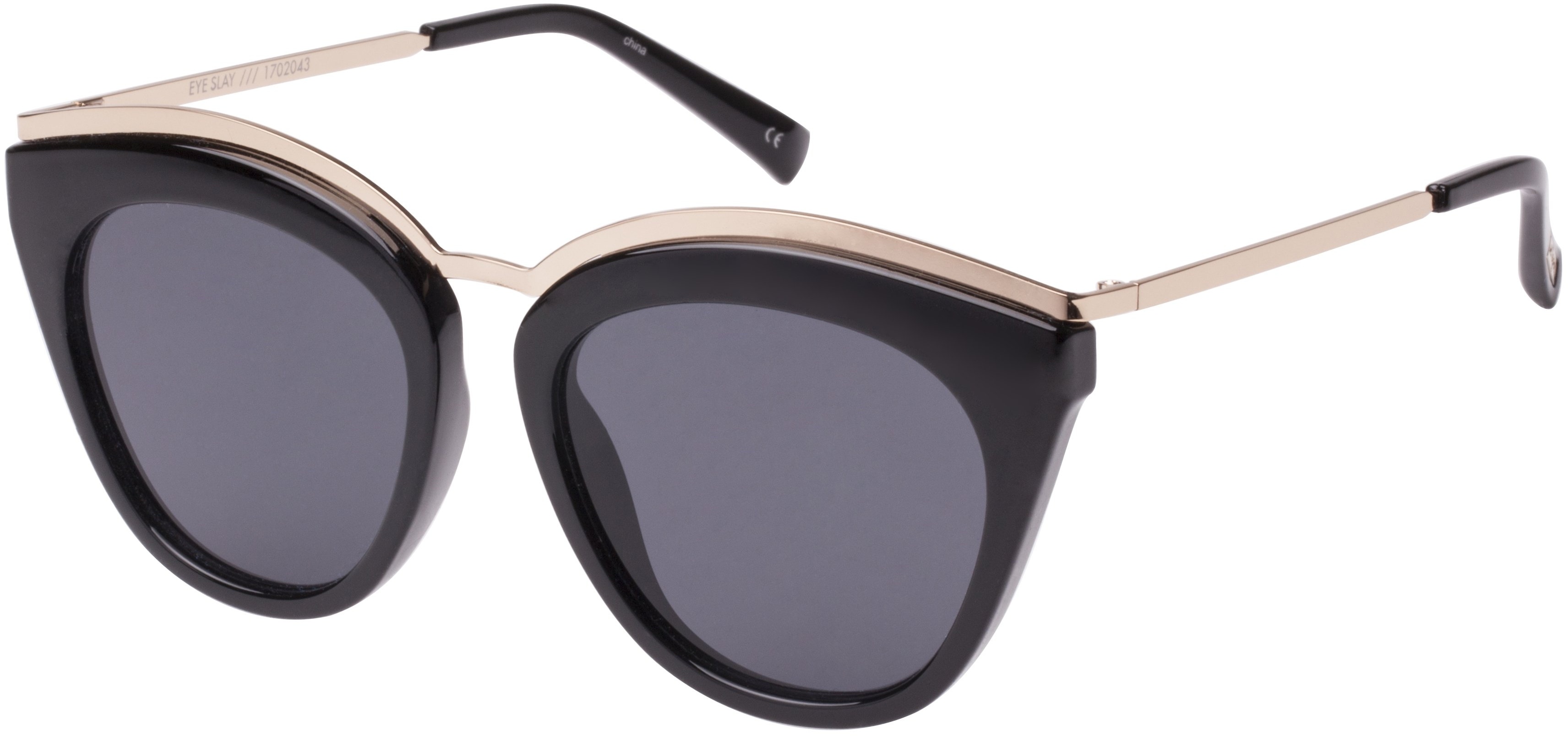 Le Specs Eye Slay-Schwarz - Unisex