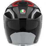 AGV Irides Zurigo Schwarz/Grau M