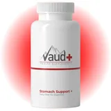 Vaud Stomach Support - Mit 1200 mg Plantago Ovata (Flohsamenschalen) - Natürliches Verdauungssupplement - Unterstützt Verdauung und regelmäßigen