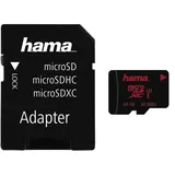 Hama microSDXC 64GB UHS-I U3 + SD-Adapter/Foto