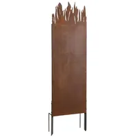 Estexo Sichtschutzelement 170 x 150 cm Rost Stahl