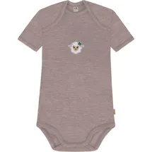 normani Outdoor Sports Baby Merino Body Kurzarm Tauranga in Rosa | Gr.: 68