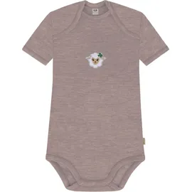 normani Outdoor Sports Baby Merino Body Kurzarm Tauranga in Rosa | Gr.: 68