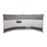 vidaXL Camping-Windschutz Grün 366x152x152 cm Wasserdicht