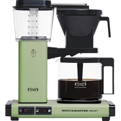 MOCCAMASTER Filterkaffeemaschine „KBG Select pastel green“ Kaffeemaschinen Gr. 1,25 l, grün Filterkaffeemaschine