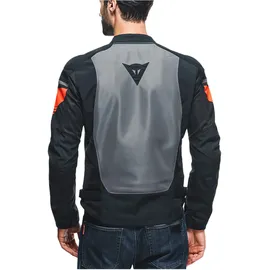 Dainese Air Fast Tex Motorradjacke Schwarz/Grau/Rot 50