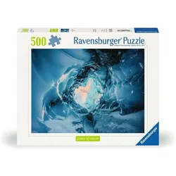 Ravensburger Puzzle 12000778 - Im Auge des Gletschers - 500 Teile Puzzle für Erwachsene ab 12 Jahren