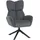 MCW Loungesessel Q54 Cord 320 g/m2 75 x 75 x 75 cm Dunkelgrau mit Wippfunktion