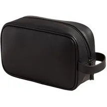 Ted Baker Waydee House Check PU Washbag, Necessaire, Schwarz