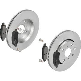 F.Becker_Line Bremsensatz, Bremsbeläge belüftet Vorne (13810005) für TOYOTA Aygo-