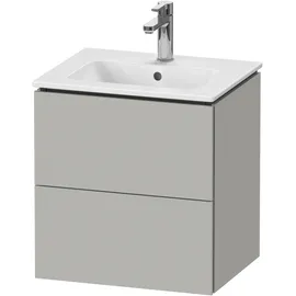 Duravit L-Cube Waschtischunterschrank, 2 Schubkästen, wandhängend, Compact, mit Auszügen 52x42,1 cm