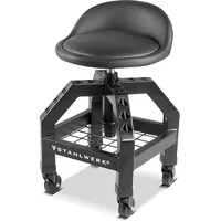 STAHLWERK Höhenverstellbarer Werkstatthocker VWH-300 ST bis 136 kg belastbar