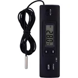 Thermometer Lcd Digitaler Temperaturmesser Feuchtigkeitsmessung Kabelsonde Sensor Für Kühlschrank Aquarium Klimaanlage