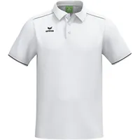 Erima Herren CMPT Poloshirt (2112518), weiß/schwarz, XXL