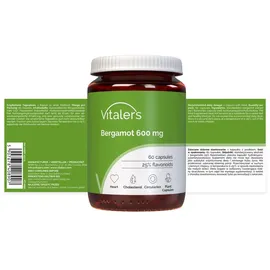 vitaler's Bergamotte 600 mg Kapseln 60 St.