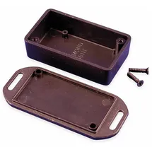 Hammond Electronics 1551HFLBK Euro-Gehäuse ABS Schwarz 1St.