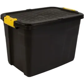 Strata Aufbewahrungsbox 60l HW442 schwarz - gelb