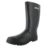 Intex Kautschuk-Gummistiefel Feld in Übergrößen Schwarz 22002 große Herrenschuhe/Damenschuhe - Schwarz - 47