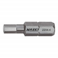 HAZET 2204-4 Innensechskant Bit 1/4" 4x25mm, 1er-Pack