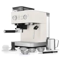 KitchenAid Espressomaschine mit Mühle ARTISAN Porcelain White