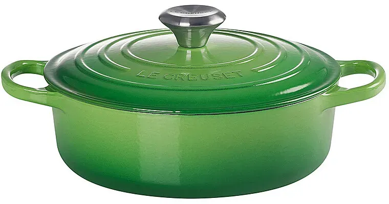 Le Creuset Gourmet-Bräter Signature 24 cm Bamboo