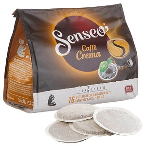 Preisvergleich Produktbild Senseo Caffe Crema Kaffeepads 16 Pads