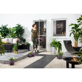 hecht International Fliegengittertür Master Slim Plus 120 x 240 cm weiß