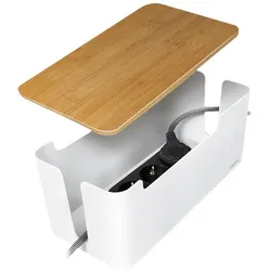 LogiLink Kabel-Organizer - mit Bambusdeckel