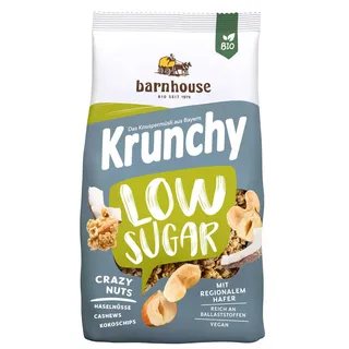 BARNHOUSE Krunchy Low Sugar Plain Grain bio