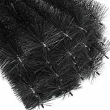 Wiltec 24 m Dachrinnenbürste 20x120 cm Ø 10,5 cm zum Laubschutz, Marderschutz, Vogelschutz, 20 Stück Dachrinnenraupe