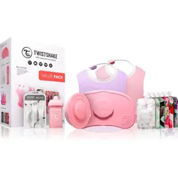Twistshake Tableware Set for Girl Geschirrset für Kinder Pink