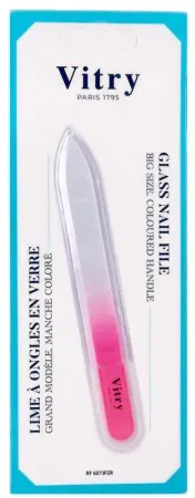 Vitry Glasnagelfeile Fluorosa Griff 1 Stück
