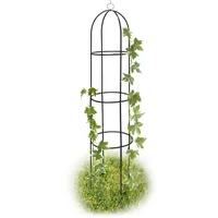 Relaxdays Rankobelisk 190 x 0 x 0 cm Grün