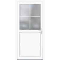 Panto Nebeneingangstür Kunststoff K502 98 x 198 cm DIN rechts weiß