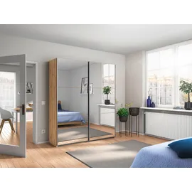Rauch Schwebetürenschrank Reflect 175 x 210 x 59 cm Eiche Artisan