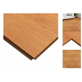 vidaXL Laminatboden 5 pcs Beige 101 x 20 x 0,8 Cm Holzwerkstoff
