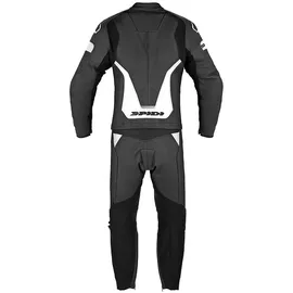 Spidi Laser Touring Lederkombi - Weiß/Schwarz / Kurz 56