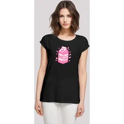 T-Shirt F4NT4STIC "Internationaler Frauentag: Girl-Power-Design", Damen, Gr. 3XL, schwarz, Obermaterial: 100% Baumwolle, casual, regular fit, Rundhals, Kurzarm ohne Bündchen, Shirts, Premium Qualität