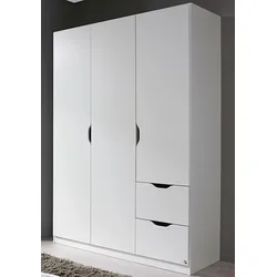 rauch Kleiderschrank »Freising geräumiger Schrank Garderobe Schlafzimmerschrank«, (in 2 Breiten erhältlich TOP ANGEBOT !), mit Griffmulden und Schubkästen OTTO ́s Chois TOP PRODUKT rauch weiß