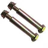 Zuverlässige Deckradschrauben und Kontermuttern für Aufsitzmäher, geeignet für 1,27 cm Durchmesser